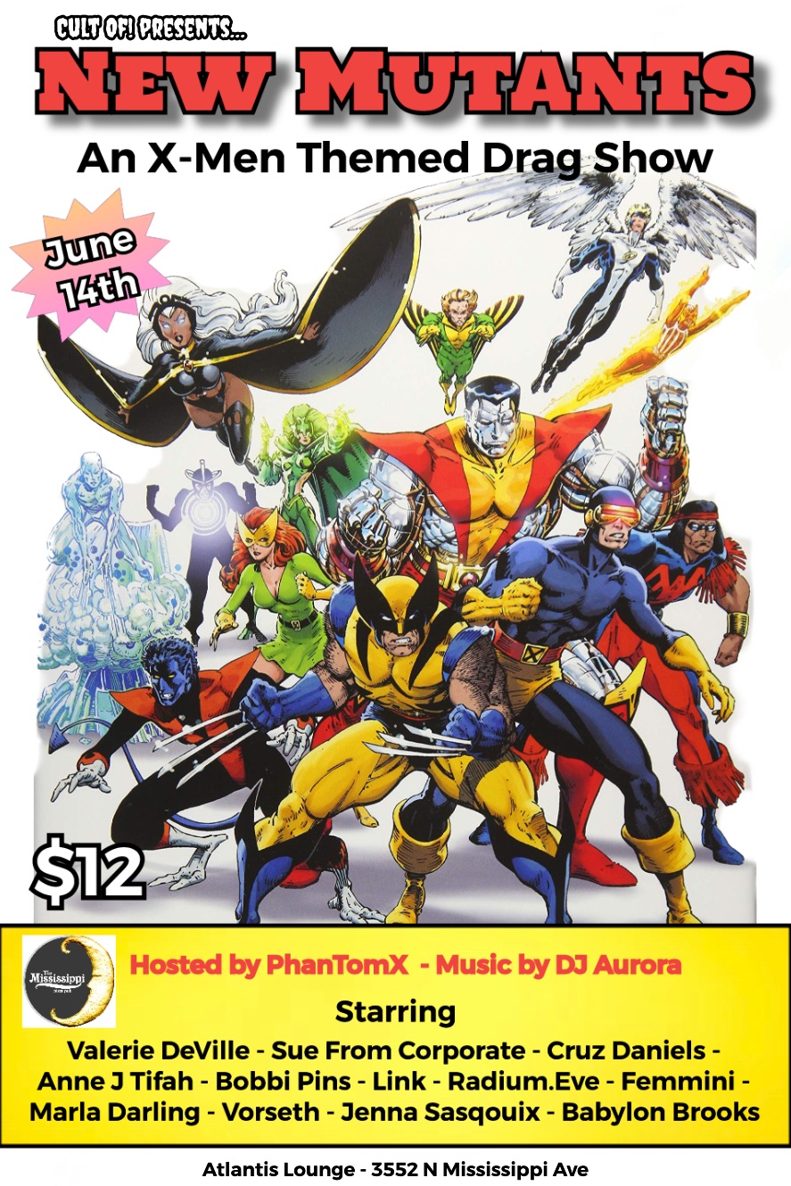 New Mutants: X-Men Drag Show